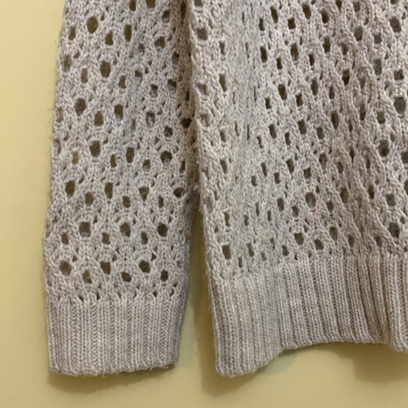 American Eagle Tribal Fair Isle Solid / Ooen Knit Boatneck Multicolor Sweater XL - Picture 6 of 17